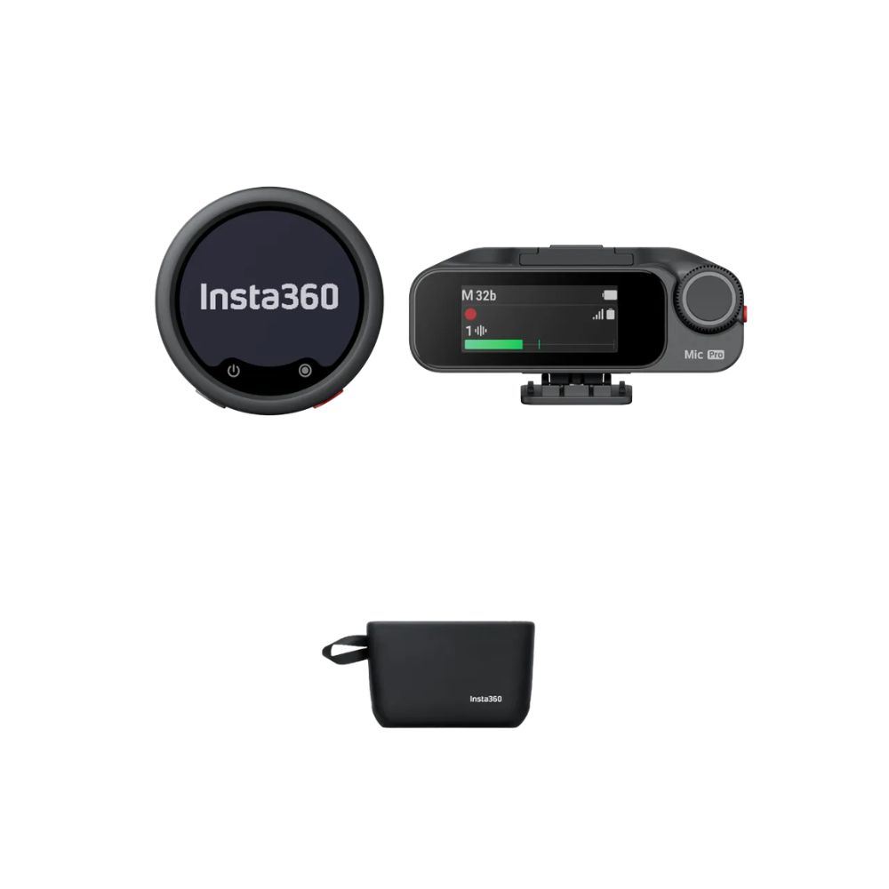 Micrófono Insta360 Mic Pro (1 TX + 1 RX)